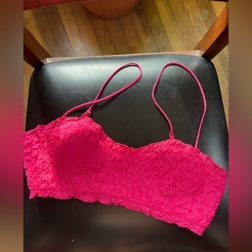 Zara bralette crop top (M) NWT
